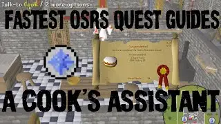 Cook's Assistant Quest Guide - Oldschool Runescape