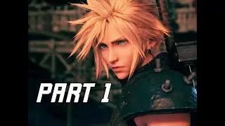 FINAL FANTASY 7 REMAKE Walkthrough Part 1 - Intro (FF7 4K Demo)