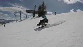 Downhill Tour with Chris Devlin Young at the National Disabled Veterans Winter Sports Clinic