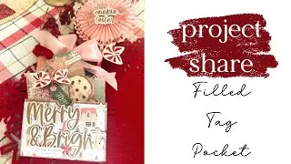 Project share | Filled Tag Pocket using KS CRAFT dies