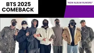 Большое возвращение в 2025 году? Ходят слухи о воссоединении BTS с новым альбомом!