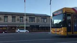 Light City Buses Scania L94UB  Custom Coaches 'CB60A' 1266 leaving Port Adelaide