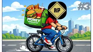 I became a delivery man for 24 hours | Money Simulator #3 | ASHREX PLAYS