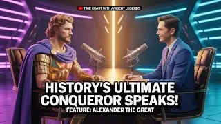 Was Alexander the Great a Hero or a Madman? | AI Interview | TIME ROAST WITH ANCIENT LEGENDS |