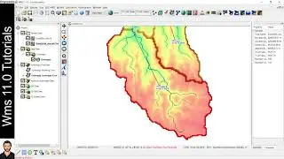 25 -WMS-11.0 HEC HMS Modeling | Hydrograph Multiple_Basins-Muskingum cunge