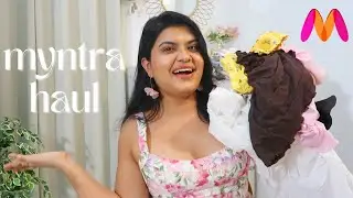 Best Myntra haul|  h&m Tops high rise pants dresses skirts co-ord sets formal wear forever new
