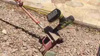 Proof of concept Power Rock Rake