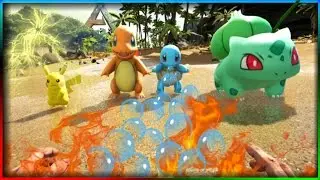 SO MANY POKEMON IN ARK! - Ark Survival Evolved Pokemon Mod #1 (ARK Modded Gameplay)