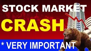 STOCK MARKET CRASH  😱| ( VERY IMPORTANT )⚫ WHY SENSEX NIFTY CRASH TODAY ⚫ STOCK MARKET FOR BEGINNERS