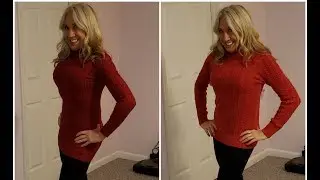 Red Sweaters from Amazon | Turtlenecks | KimTownselYouTube