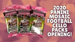 First Look: 2020 Panini Mosaic Cello Packs Opening! *PINK CAMO PARALLELS*