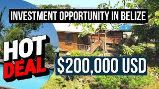 Belize Real Estate - Investment Property with Three Cabins - $200,00USD