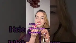 I tried hismile whitening pen as a dentist for 3 weeks and this is the results&hellip; 🦷