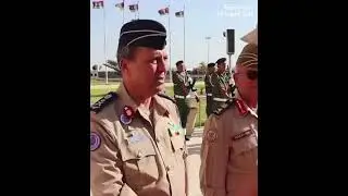 Russia's defence ministry releases video showing delegation visiting Libyan military officials