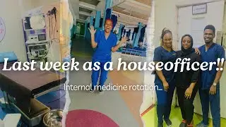 Last week as a Houseofficer|| Latest medical officer|| Onto the next phase. #housejob