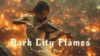 Dark Fantasy Music Violin Battle Epic Soundtrack Warrior Girl Burning City Fire Scene