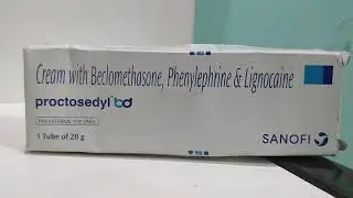 ek minute me poori jankari PROCTOSEDYL BD CREAM fissure An@l me