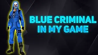 BLUE 🔵 CRIMINAL IN MY GAME || using double victor 😂😂 || NK GAMING || ##freefire