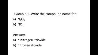covalent compounds formulas