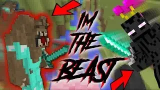 IM THE BEAST!!! -|- Run from the Beast - Minecraft