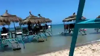 الطريق الى كوكو بيتش ، coco beach  من الباركينغ إلى كوكو بيتش🎉  Coucou beach Ghar El Melh 
