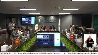 Sesi&oacute;n Especial Permanente de la Jornada Electoral del PEL 2024-2025 1-JUN-2025 Parte 6