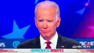 Protesters Interrupt Joe Biden's Closing Statement in Democratic Debate - 02-19-2020
