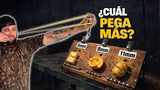 Qué balín elegir? Prueba de 6–8–11 mm  cual es MEJOR !!