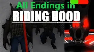 Riding Hood - All Endings (Secret Ending!) - Roblox Camping