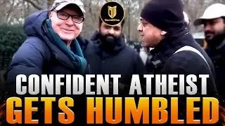 Arrogant Atheist Tamed By Muslim | Mansur | Speakers Corner