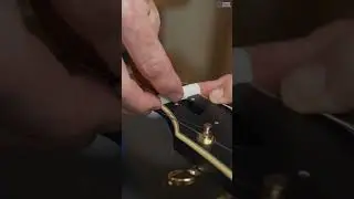 Вклеивание гитарного порожка
