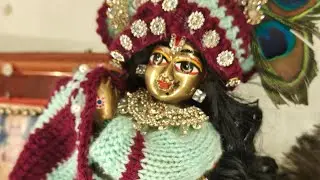 नववर्ष पर कृष्ण का शृंगार | Yugal jodi sarkar New year shringar|Winter shringar#radhakrishna
