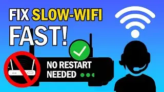 Fix Slow Wi-Fi Without Restarting Your Router | 6 Easy Tricks (2025 Guide)