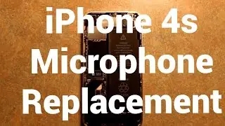 Замена микрофона на iPhone 4s. Как поменять?