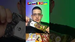 ASMR Chocolate Ice Cream by Flags | Mukbang #asmr #chocolate #mukbang #icecream #shorts #吃播 #eating