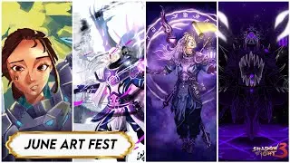 Shadow Fight 3 : June Art Fest Entries | Best Month | Winners Get Metamorph Set 🔥 Tribute to Artists