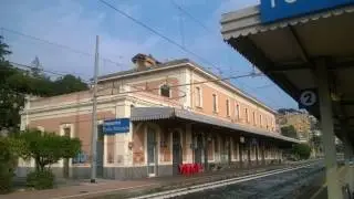 IMPERIA PORTO MAURIZIO MAI PIU' TRENI cerimonia di addio....!