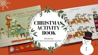 Hands on Children's Christmas Activity Book 2018 with 400 + stickers !