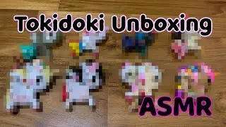 ASMR | Unboxing Tokidoki Blind Boxes While Visiting Relatives