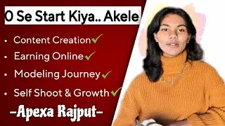 From Zero to Self-Made | How I Started Content Creation, Modeling & Earning Online (My Real Journey)