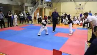 Александр Железняков - Golden Glory Latvija - 15 открытый чемпионат Латвии по KYOKUSHINKAI .2 бой