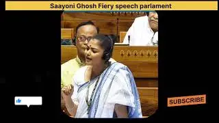 Saayoni Ghosh speech parlament today 😱modi | opinion remarks in parliament Saayoni Ghosh #viralvedio