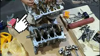 Engine Overall 💯 Hyundai 2.0 Engine repairing💯 mechanical tips💯 Mechanical skill #engine#timing#car