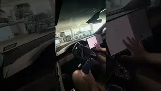 PS5 Controller on Tesla? YES! Easy Setup! #tesla #ps5controller #shorts