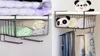 Styleys Multifunctional Storage Basket Kitchen Storage Rack Under Cabinet Storage Shelf Basket
