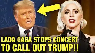 Lady Gaga BLASTS Trump and ICE Mid-Concert and Crowd ERUPTS!