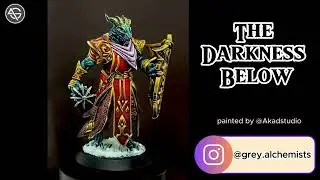 The Darkness Below - Painted Miniature - Dralag #dragonborn #dndminiatures #dnd #fantasyminiatures