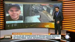 Mistério: Dono de vidraçaria desaparece após ser visto deixando o trabalho de moto