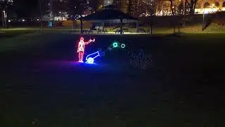 Cannon - Burlington Waterfront holiday lights