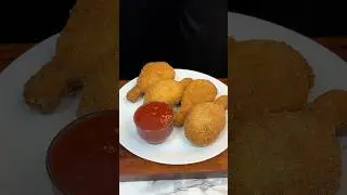 Crispy Chicken Fry ASMR Cooking #crunchytreats #shorts #asmr #food #asmrcooking #chicken #recipe